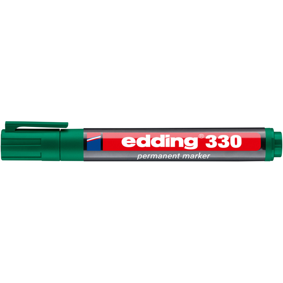 Permanentmarker, Marker, Grün, Edding 330, Permanentmarker