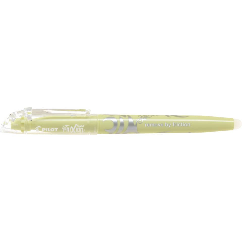 Korrekturstift, Klebeschreiber, Gelbgrün, Gummi-Spitze, friction remove by