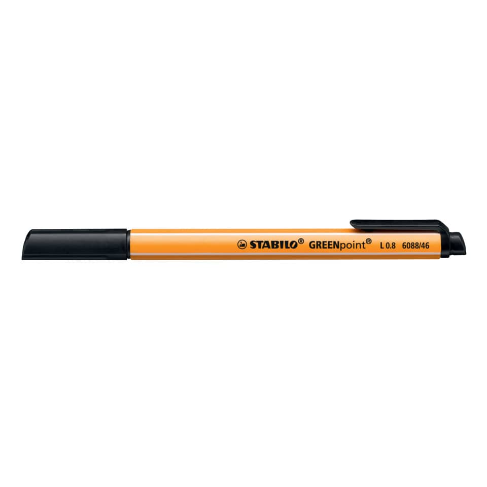 Marker, Orange marker, Chisel tip, Dual-ended?, Stabilo Greenpoint