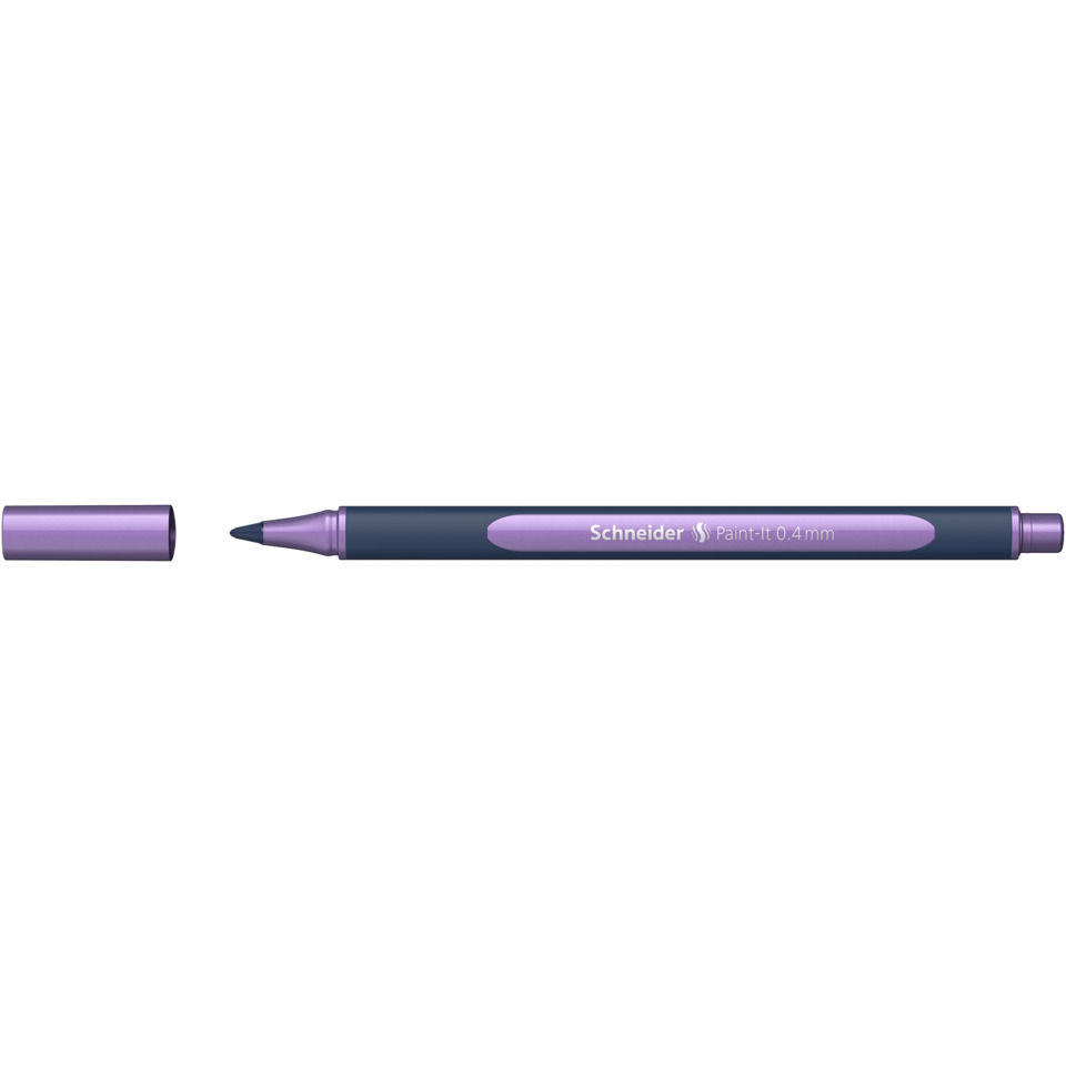 Marker, Filzstift, Lila, Doppel-Farbton, 0,4mm