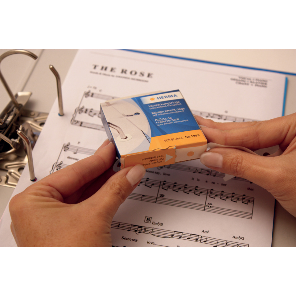 Stimmgabel, Gelbe Box, Spilhilfe?, Musikinstrumenten-Accessoire, Kaufverpackung