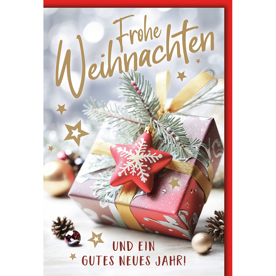 Weihnachtskarte, 11,5 x 17 cm  5220026