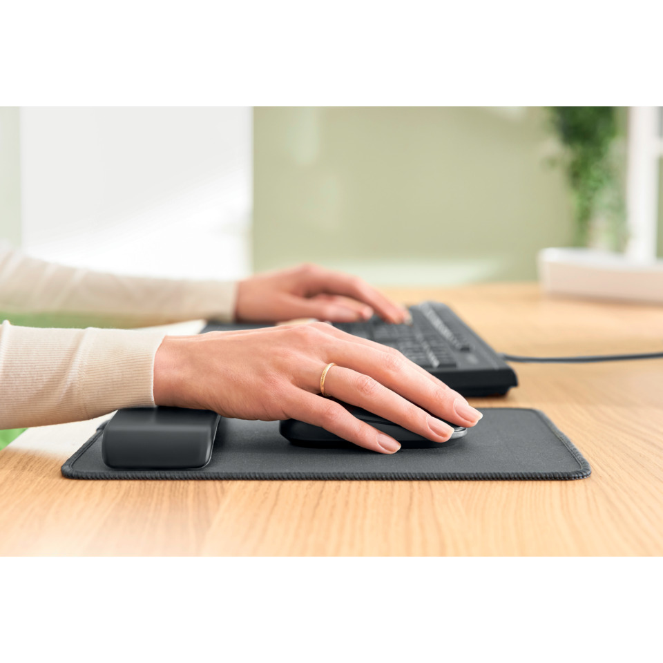 Computer-Maus, Mauspad, Tastatur, Schreibtisch-Setup, Büro-Zubehör