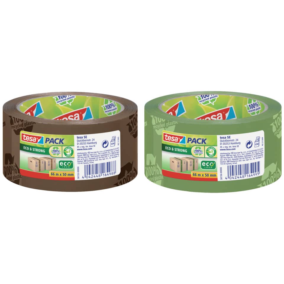 Klebeband, Bahnband, Reißfeste Klebeband, Einfache Packung, Tierfreundliches Kunststoffband