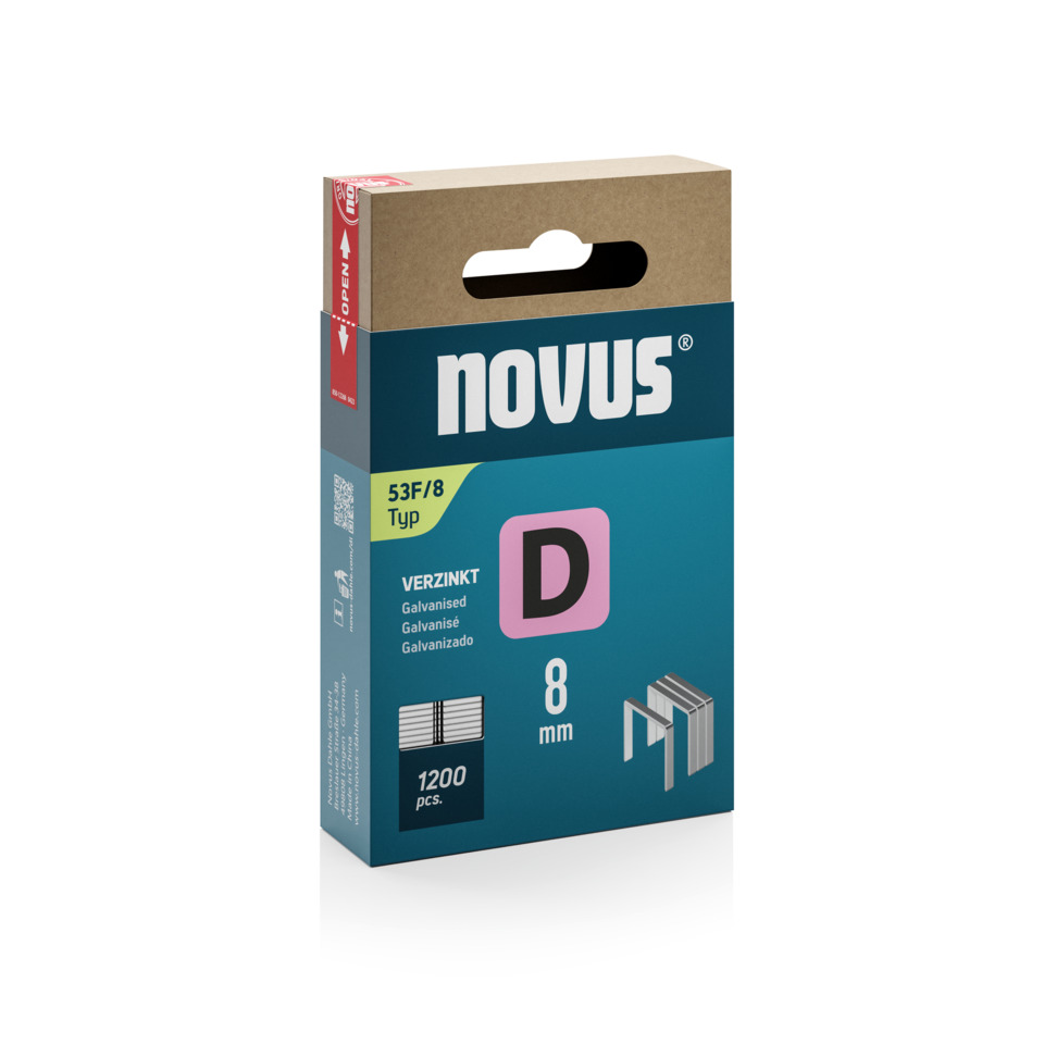 D-8mm, Galvanisiert, 1200 Stk, Beschichtet?, Schraubenbox