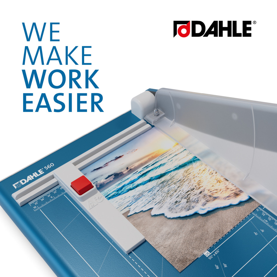 Paperschneidegerät, Dahle, Fotodruck, Schneidebrett, Kunststoff