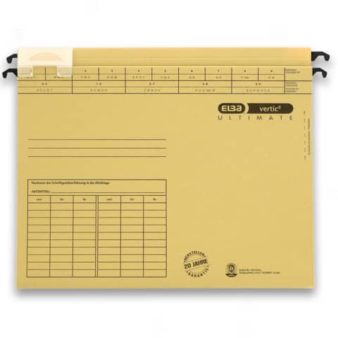 Hängesammler vertic ULTIMATE braun   85482 2cm Hartpapp.bod. ELBA 100570015