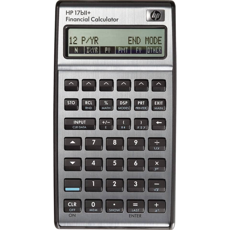 finanzrechner, HP-rechner, numerische tasten, anzeige, tastatur