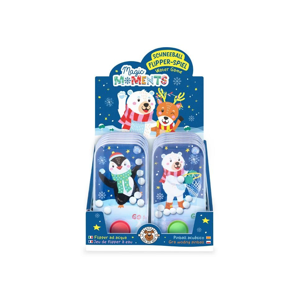 Wasser-Flipper-Spiel Magic Moments Snow Friends, sortiert TRENDHAUS 966407