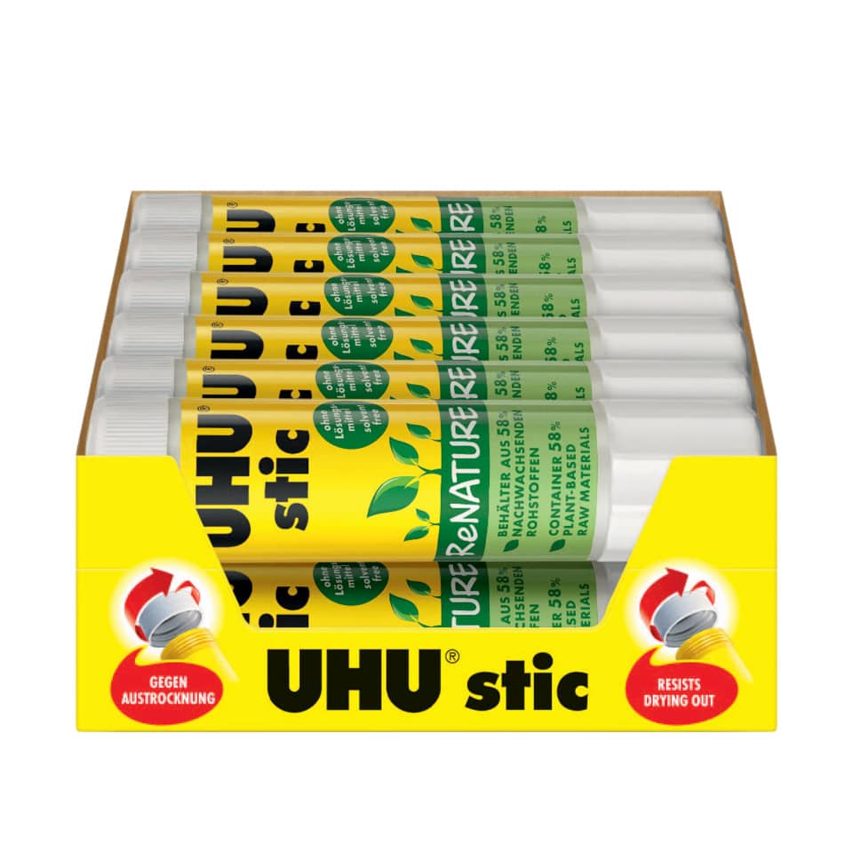 Schwitzestick, Feuchterneutral, Stoffstift, UHU Stic, Klebstoffstift