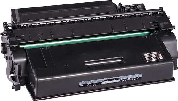 Tonerpatrone, Drucker-Toner, Laserdrucker-Teil, Grüner Trommel, Schwarze Gehäuse