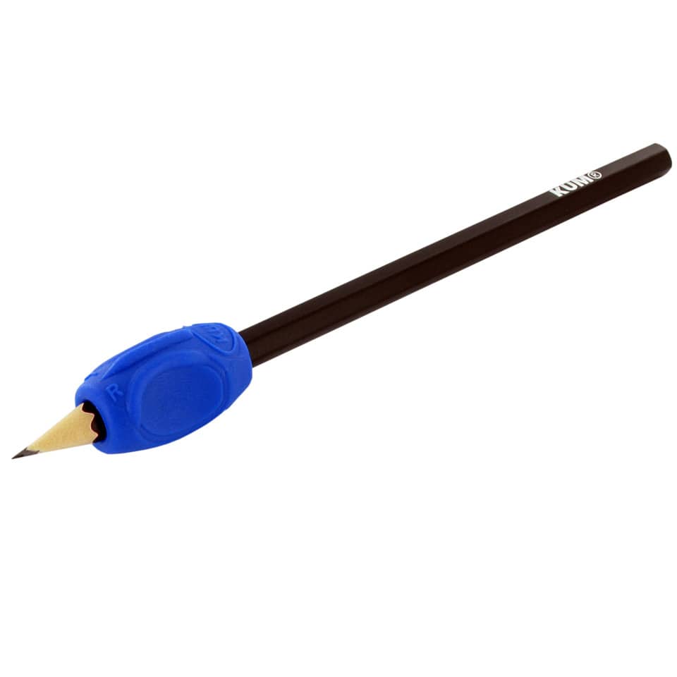 Bleistift-Spitzer, Knetbleistift, Schraubbleistift, radierbar, orange/blau