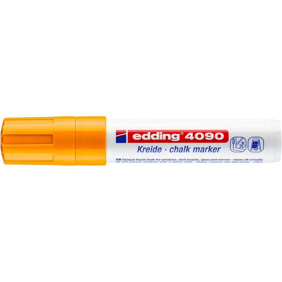 Windowmarker 4090, 4-15mm, Keilspitze, neonorange EDDING 4-4090066