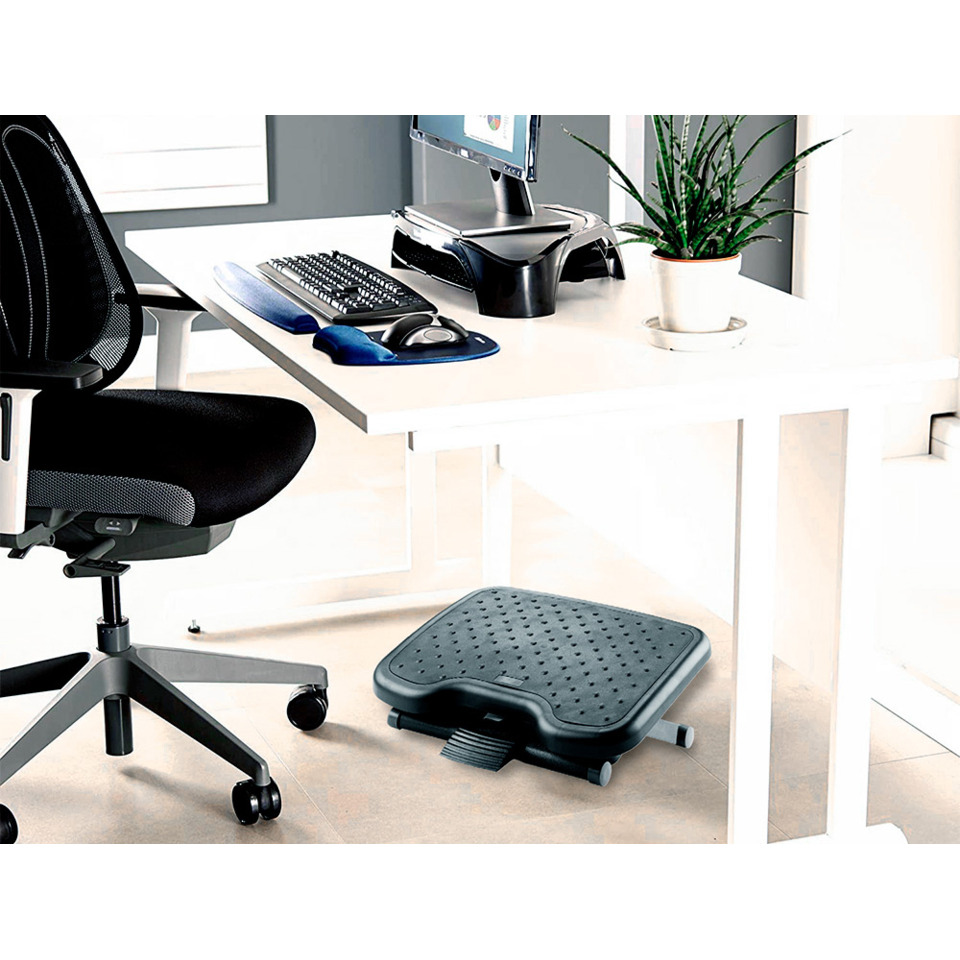 Schreibtischstuhl, Bürostuhl, Computertisch, Pedalvorrichtung, Arbeitsplatz-Ergonomie