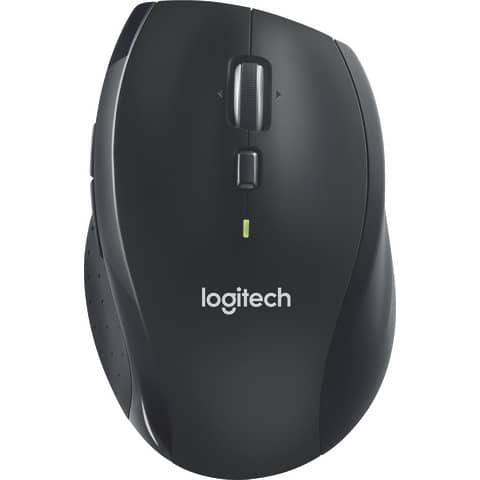 Maus M705 Marathon, Wireless, 5 Tasten, schwarz/grau LOGITECH 910-006034