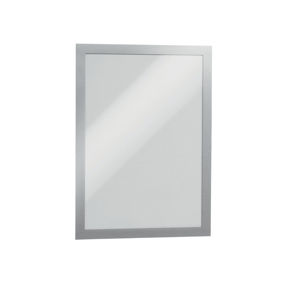 Spiegel, Rahmen, Metallisch, Spiegelglas, kantiges Format