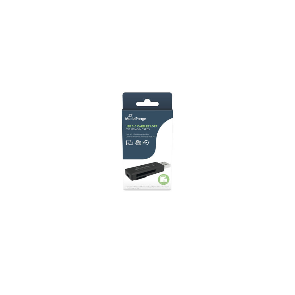 USB-Card-Reader, Memory-Card-Reader, USB 3.0, SD-Card, Adapter