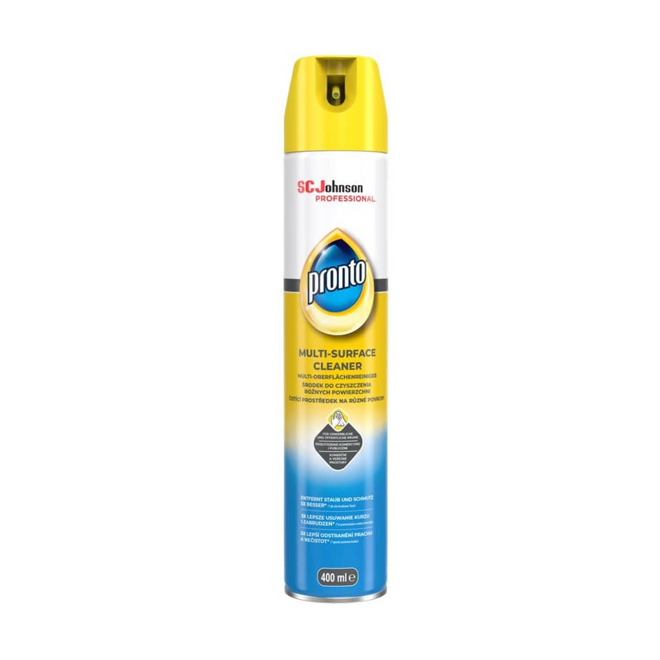 Reiniger, Multi-Oberflächen, Spray, Gelb, Blau