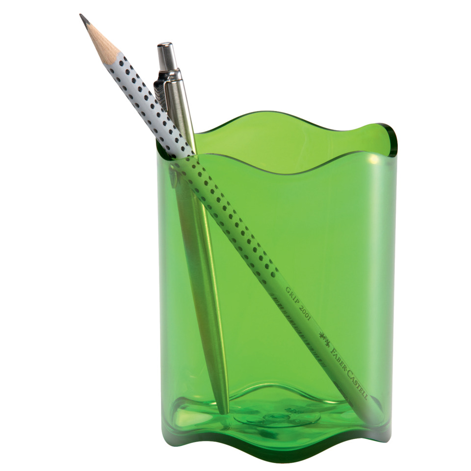 Schreibwaren, Stifthalter, Bleistiftspender, Bleistift, Grün