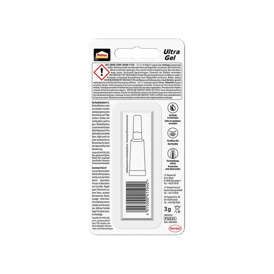 Klebstoff, Gel, Nagellack, Glitzer, Flaschenschutz