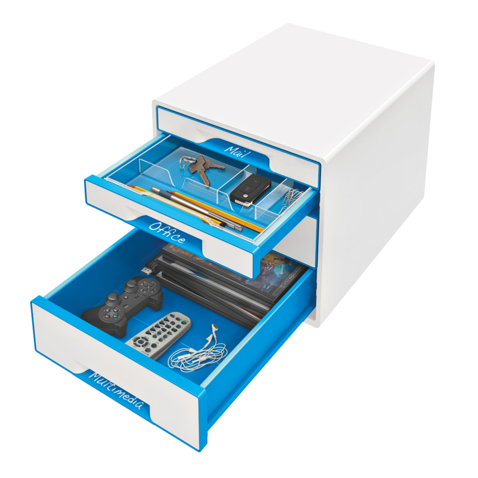 Ausziehkorpus, Büro-Organizer, Spielcontroller, Kopfhörer, Fernbedienung