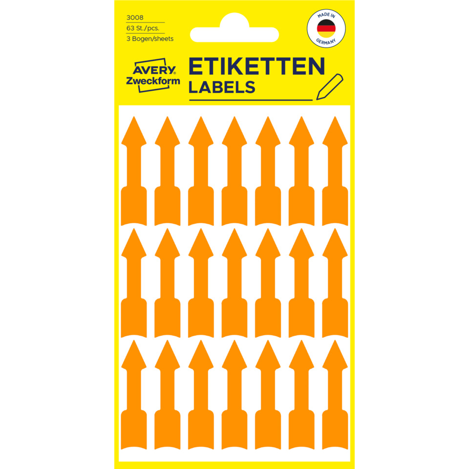 Etiketten, Labels, Wandetiketten, Vorratsetiketten, Sicherheitskennzeichnung