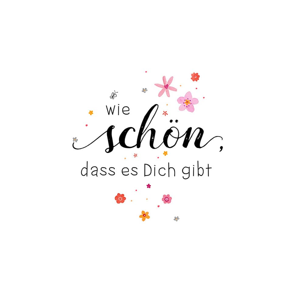 spruch, blumen, dekor, schriftzug, motiv