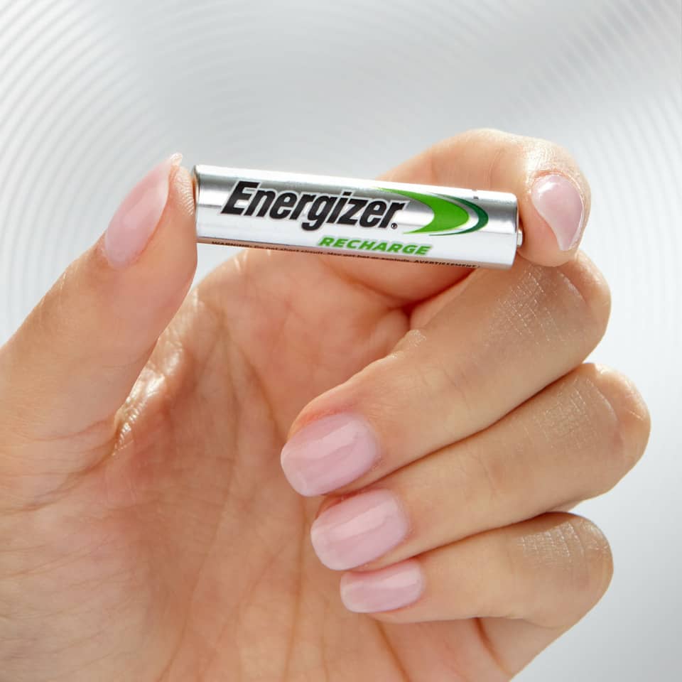 Batterie, AAA, Energizer, Wiederaufladbar, Knopfzelle