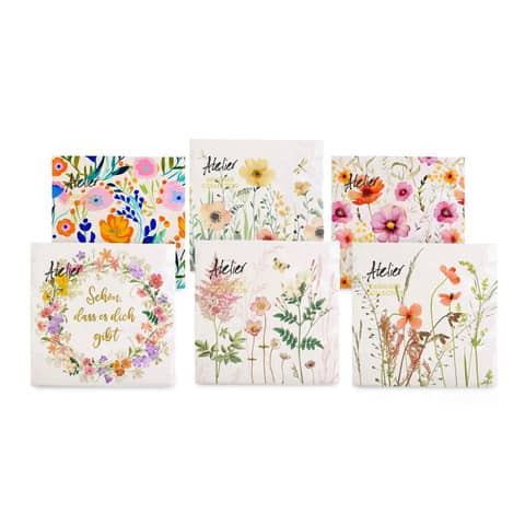 Briefumschlag, Grußkarte, Post, Kunst, Florales Design