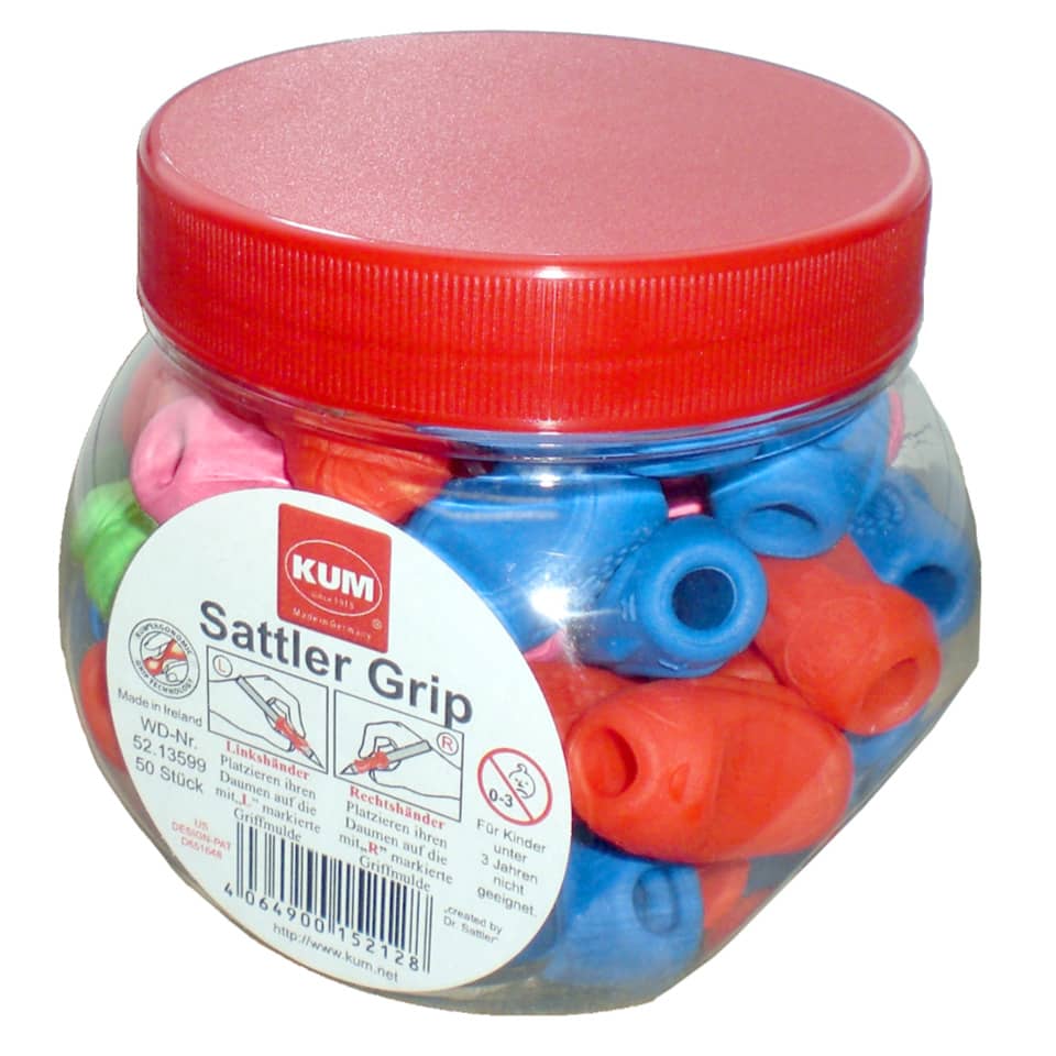 Sattler-Griff, Klemmzang, Gummi-Griff, Farben Mix, Spielzubehör
