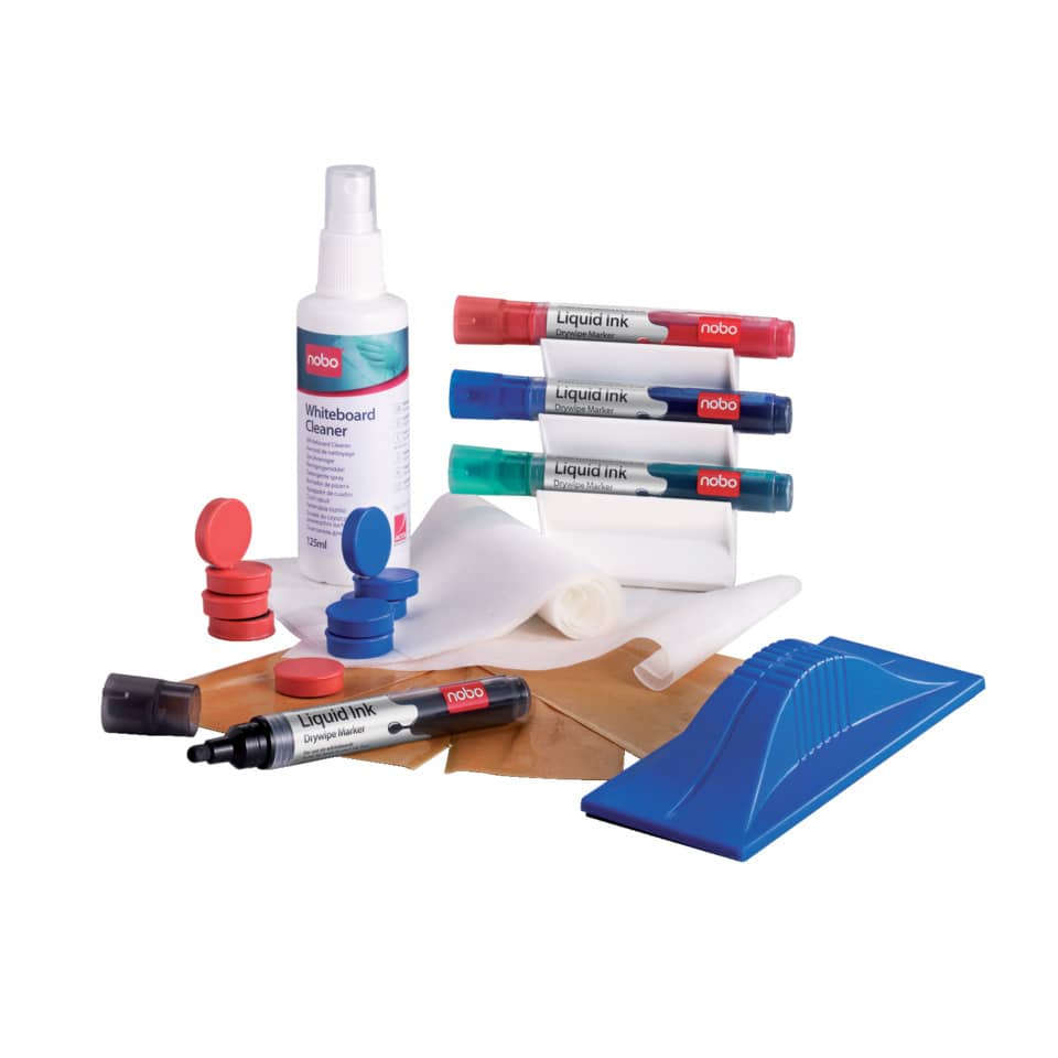 Whiteboard-Reiniger, Whiteboard-Marker, Tinten-Markern, Whiteboard-Gummi, Marker-Zubehör