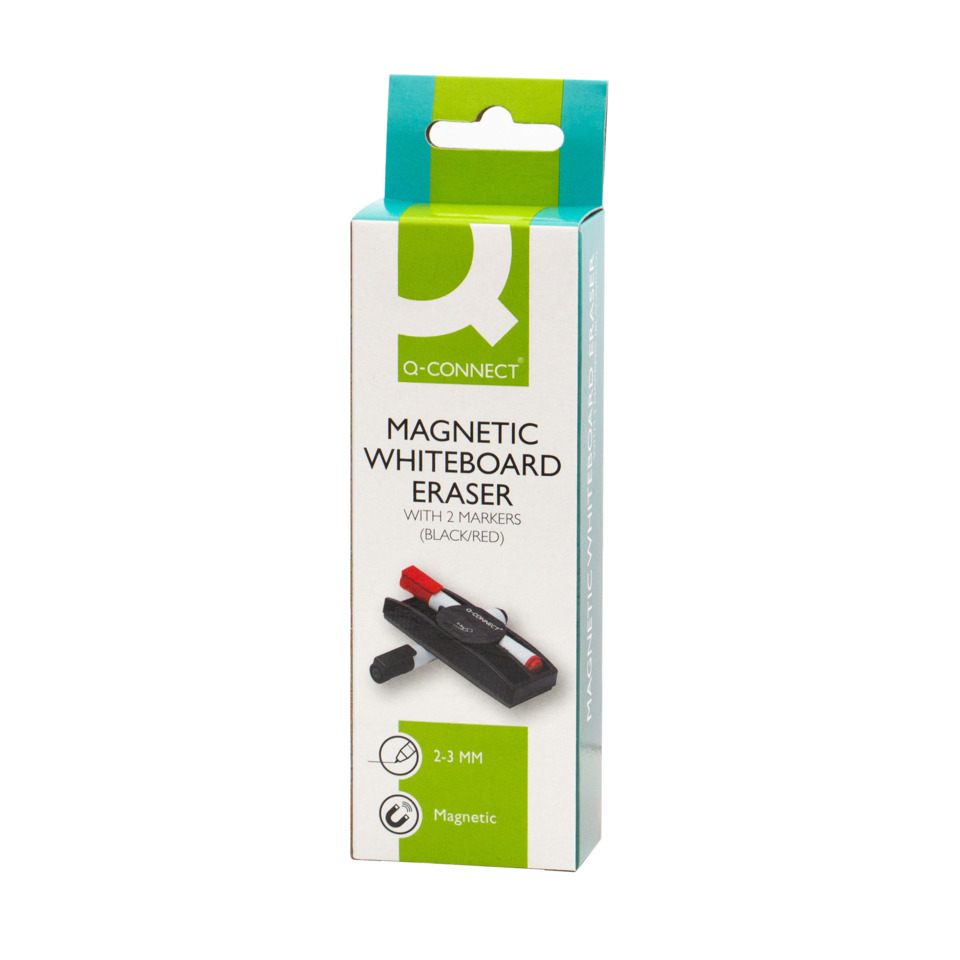 Magnetische Radiergummi, Whiteboard-Radiergummi, 2-3 mm, Marker enthalten, Magnetisch