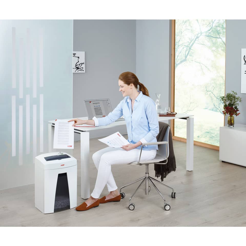 Büro, Frau, Drucker, Papier, Dokumente