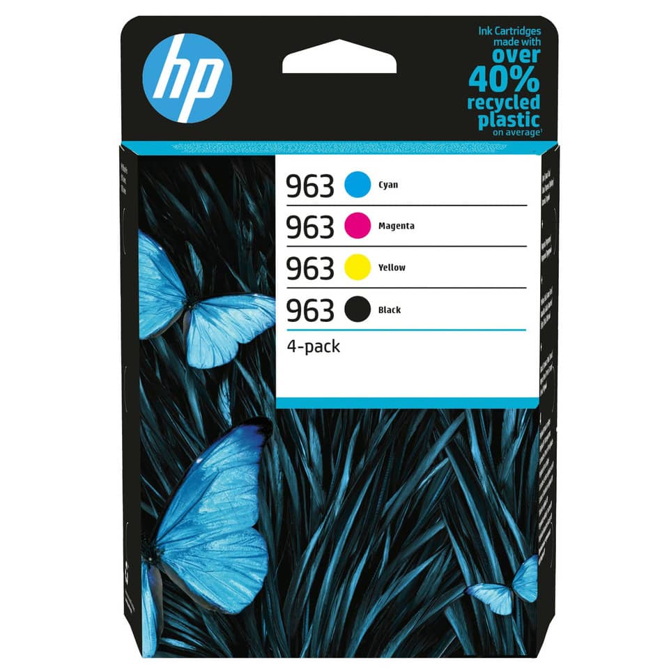 Tintenpatrone, 4er-Pack, HP, Cyan Magenta Yellow Black, Druckerpatronen