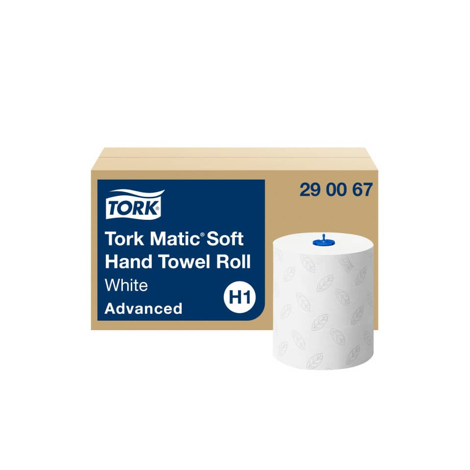 Tork Matic Soft, Handtuchrollen, White, Advanced, Papelrolle