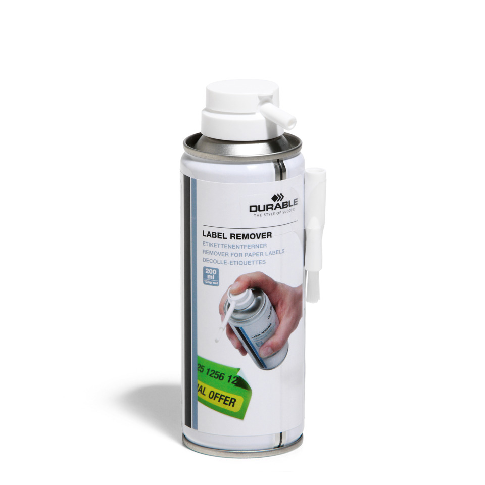 Labelentferner, Dosenpflege?, Sprühdose, Kunststoffflasche, 200 ml, Etikettenentferner, Sprühflasche, Dosenentferner, Reinigungszubehör, Aufkleberentferner