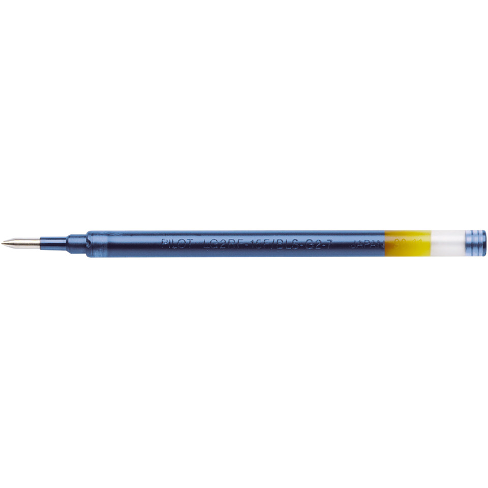 Mechanischer Stift, blauer Körper, Mine, Spitze, farbiger Griff