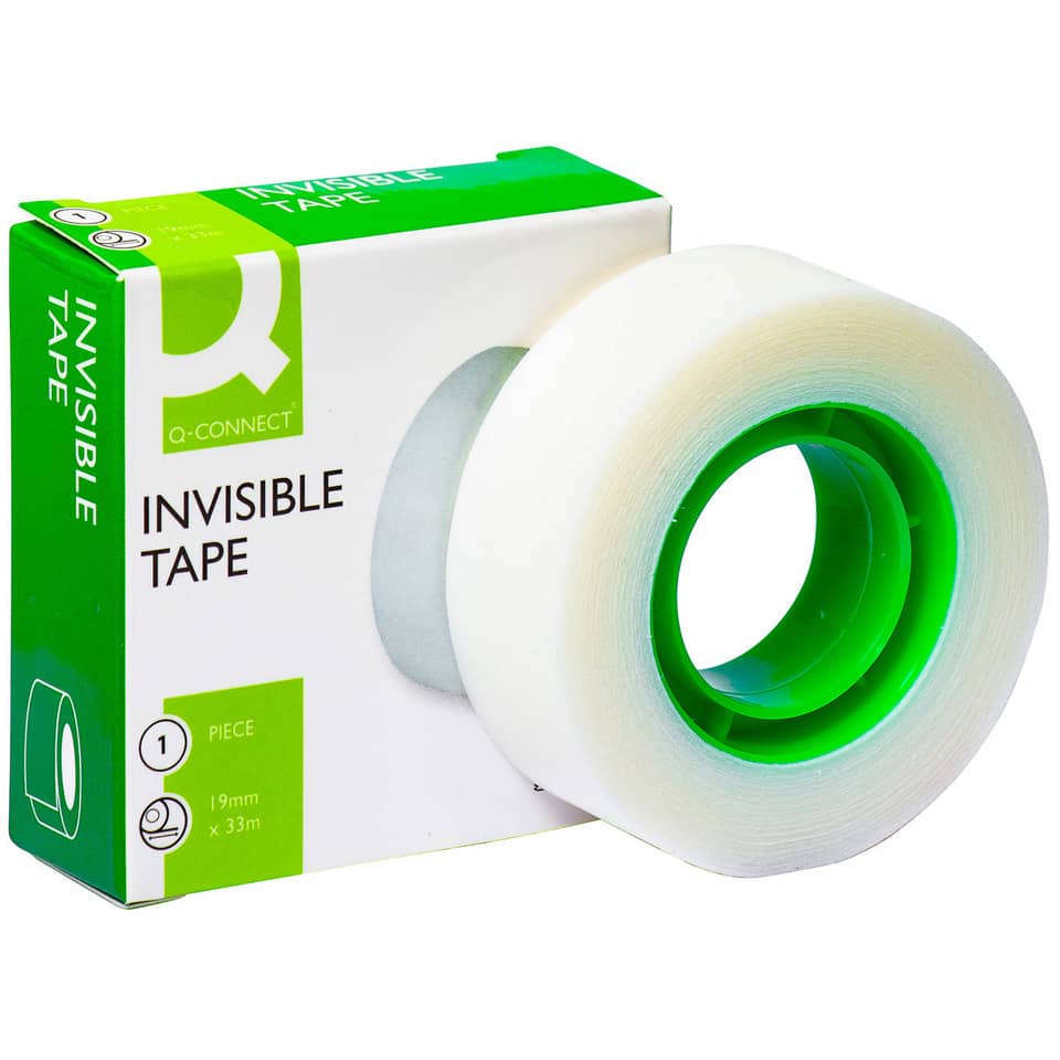 Unsichtbares Klebeband, Transparentes Klebeband, Klebeband, Klebe tape, Grüner Kern
