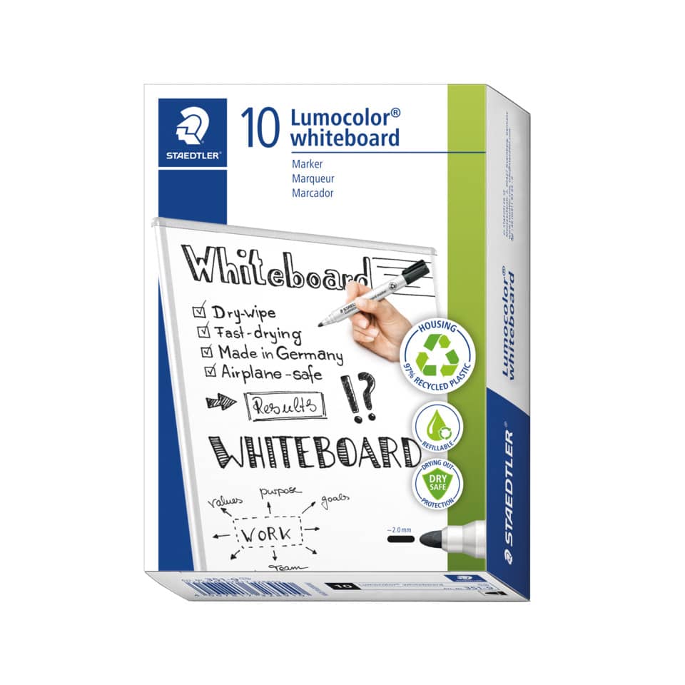Whiteboard, Marker, Tafelmarkierer, Trocken abwischbar, Made in Germany