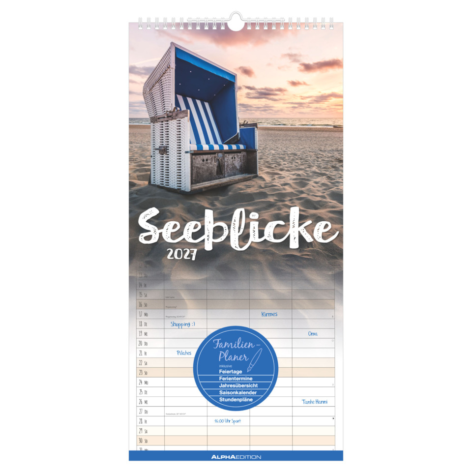 Strandkorb, Sand, Kalender, Beach, Sommer