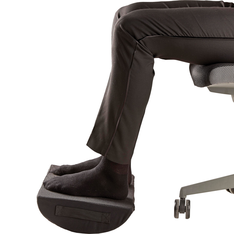 Fußstütze, Fußpedal, ergonomisch, Bürostuhl, schwarz]]}```{