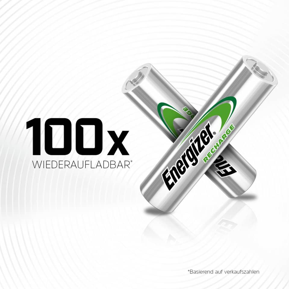 AA-Batterien, aufladbar, 100x, Energy, Alkaline?