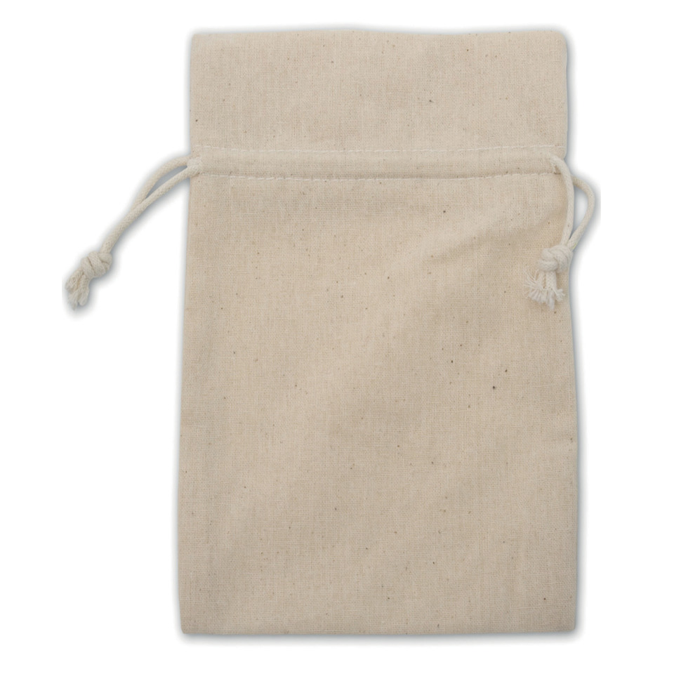 canvas bag, drawstring bag, beige, cloth pouch, eco-friendly
