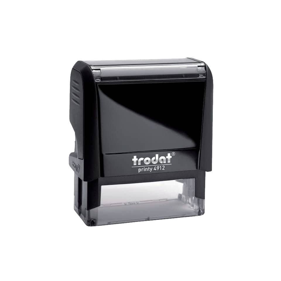 Druckstempel, Stempel, Self-inking, Tintenstempel, Trodat Printy 4912