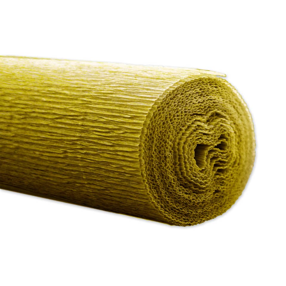 Gärtnerkrepp 50x250cm gold WEROLA 794049021