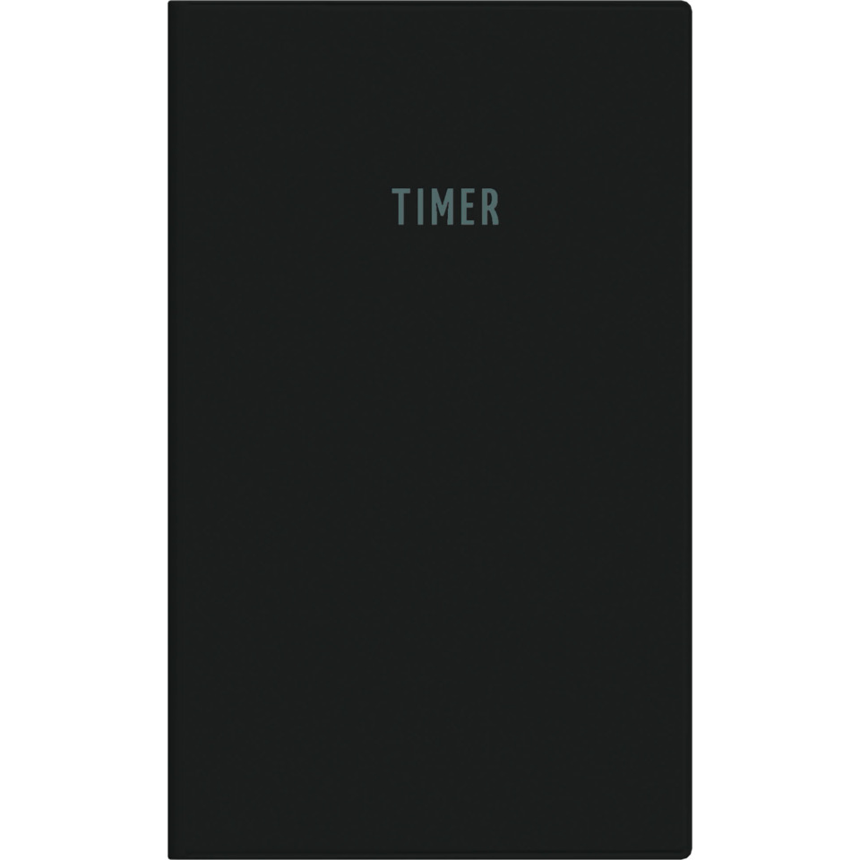 Timer, Schwarz, Rechteckig, Notizblock, Minimal