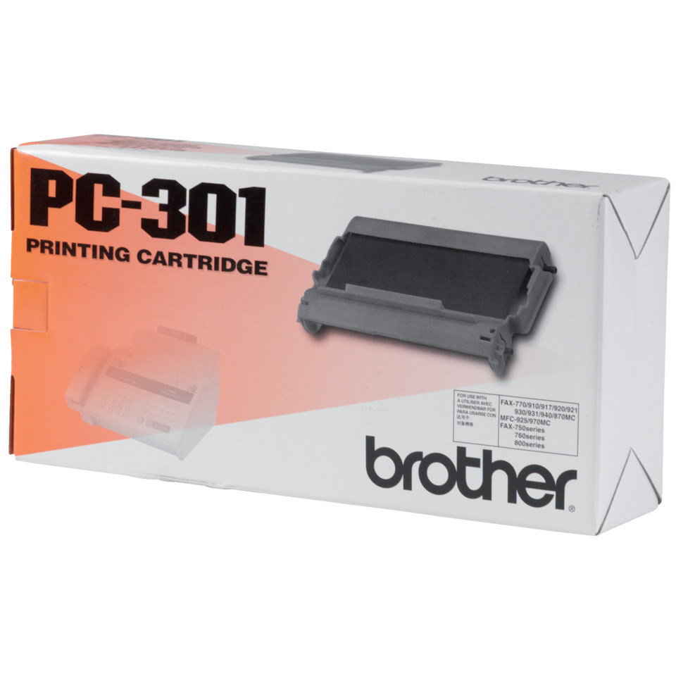 Druckertoner, Druckerpatrone, PC-301, Brother, Tonerbox