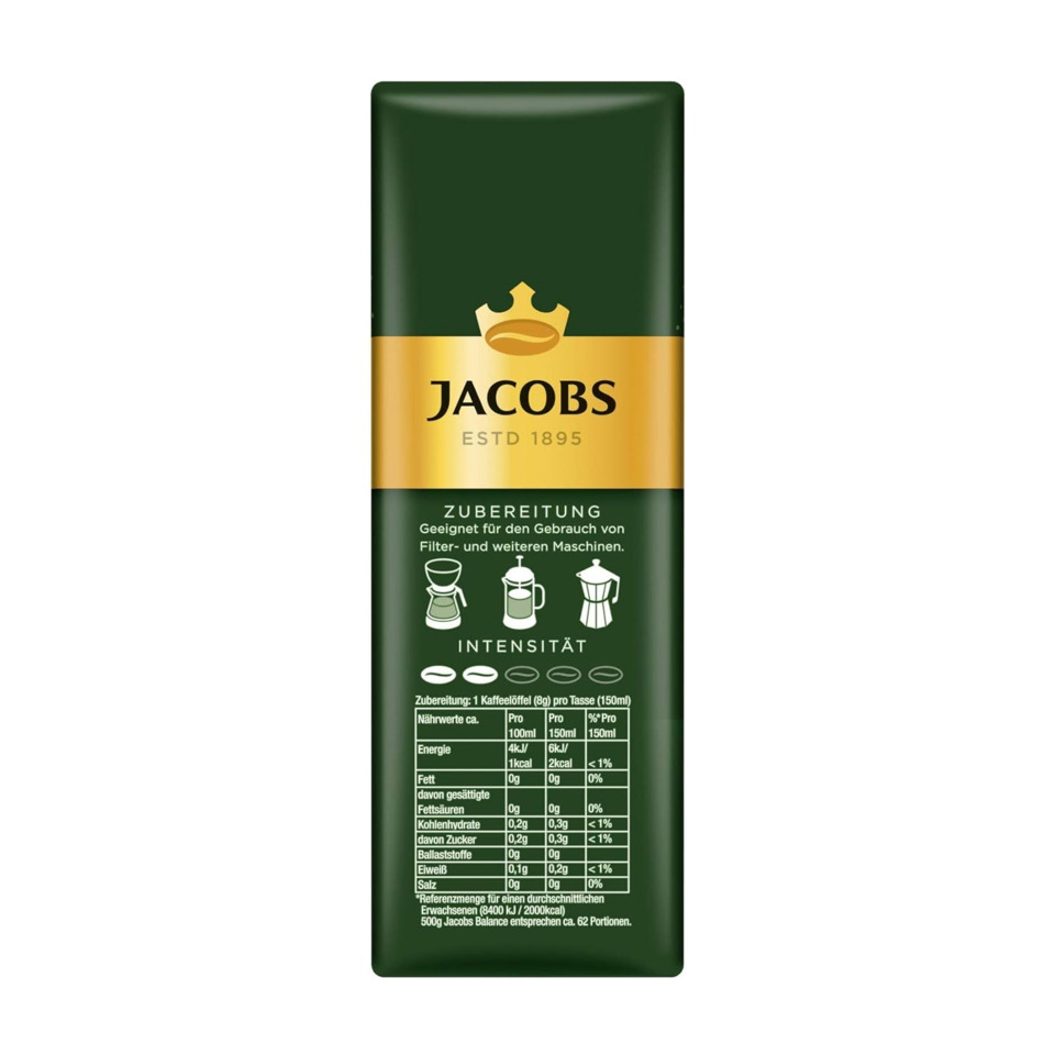 Kaffeekapsel, Kaffeezubereitung, Intensität, Filtermaschinenzubehör, Jacobs