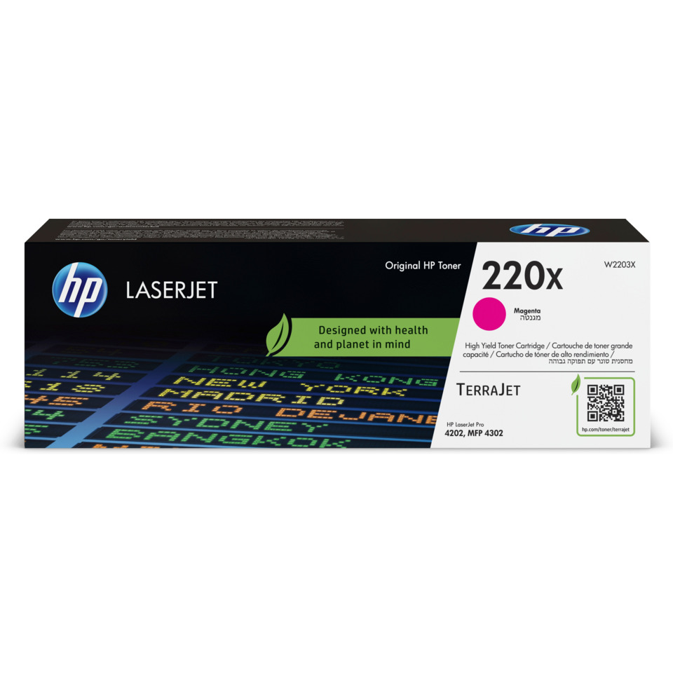 LaserJet, Toner, Magenta, 220x, TerraJet, LaserJet, Toner, Magenta, HP, TerraJet