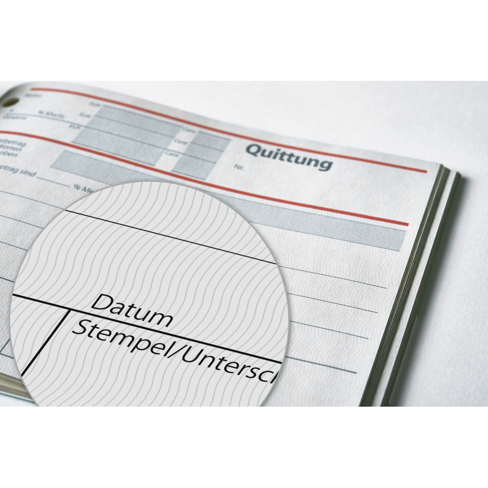Quittung, Formular, Datum, Unterschrift, Stempel